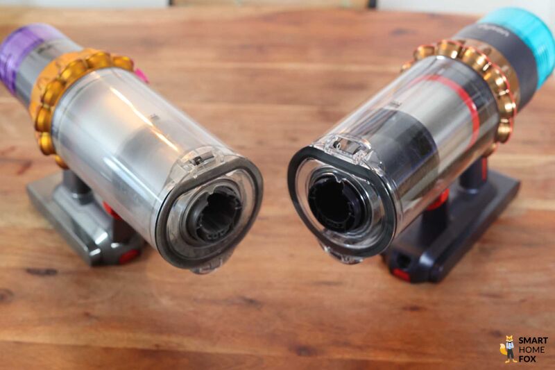 Dyson Gen5 Detect vs. Dyson V15 Detect als Handsauger